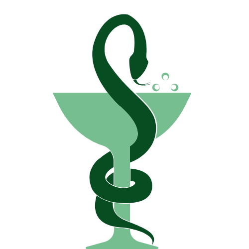 Blue Gradient Modern Simple Pharmacy Logo 5